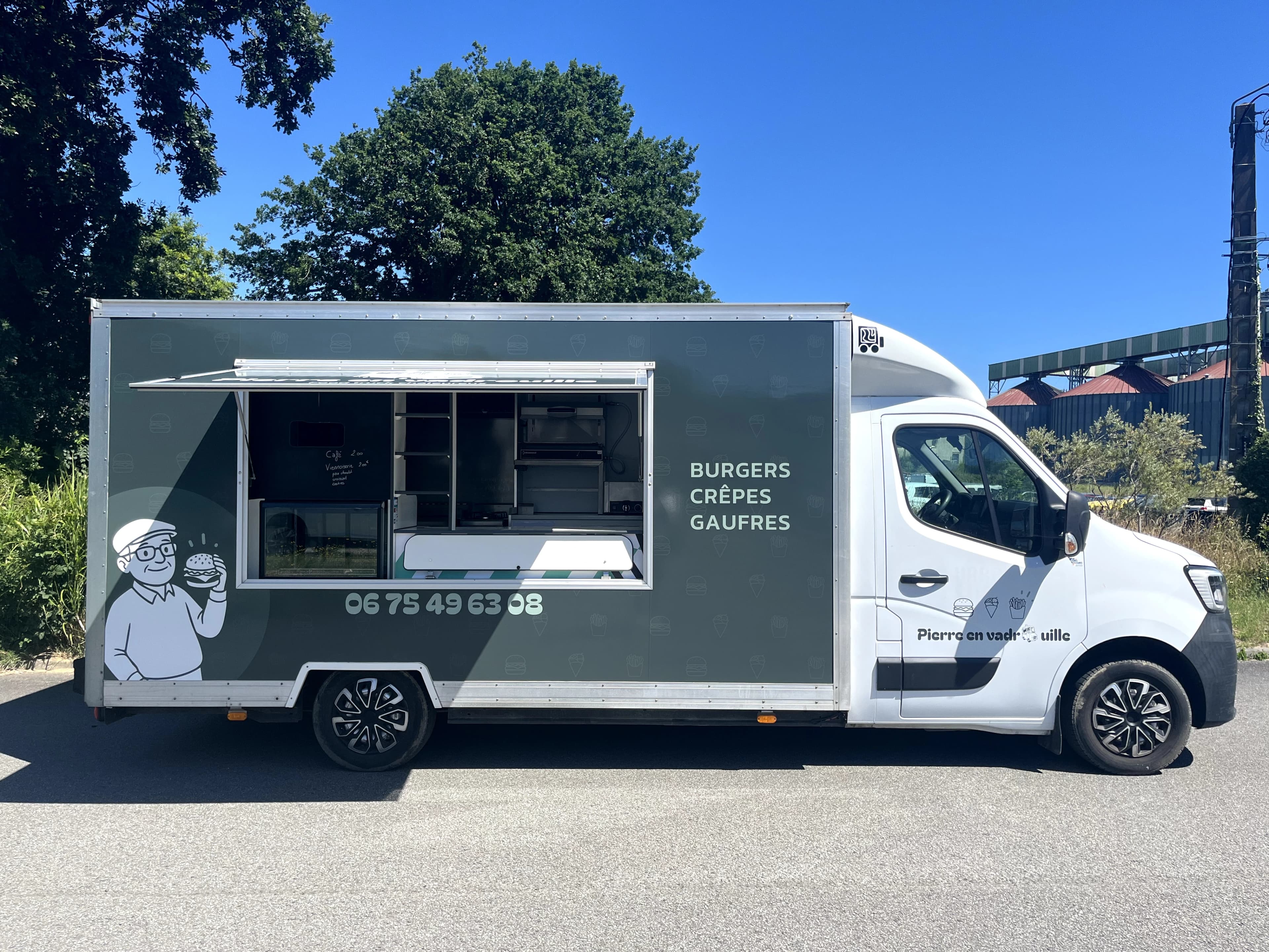 Le food truck Pierre en vadrouille